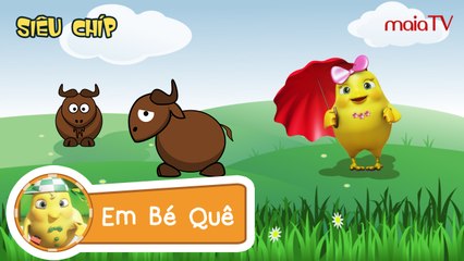 ✔ Ban Nhạc Gà Con | EM BÉ QUÊ - Nhạc thiếu nhi vui nhộn | Chicken Band | Siêu Chip