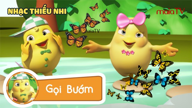 ✔ Ban Nhạc Gà Con | GỌI BƯỚM - Nhạc thiếu nhi vui nhộn | Chicken Band | Siêu Chip