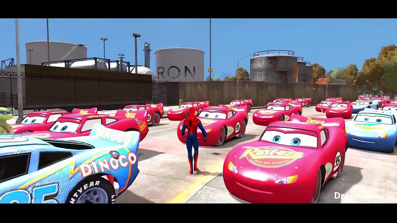 ★★★ Turtles Ninjas (TMNT), Spiderman, Frozen Anna and Elsa, Lightning MacQueen Cars & Nurs