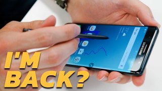 The Note 7 Is Back... Sorta