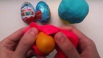 Learn the colours. Play-Doh Ice cream. Kinder Surprise minions