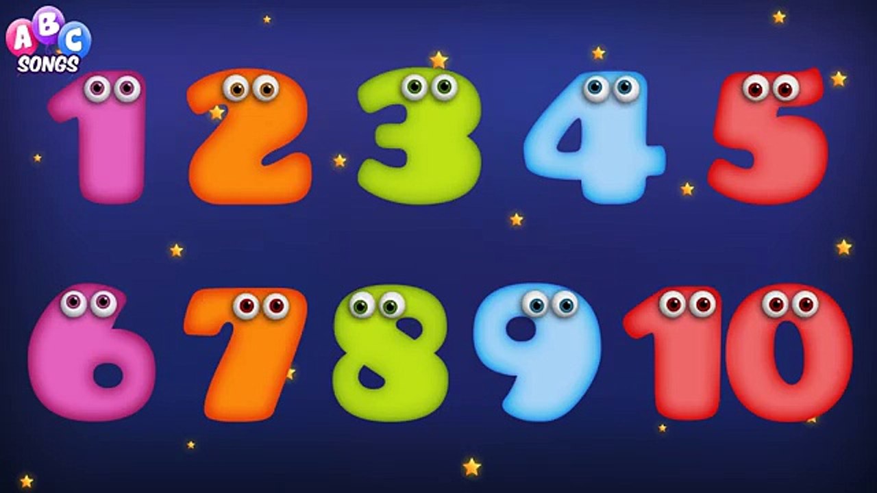 10 Little Numbers Song for Children | Numbers Song