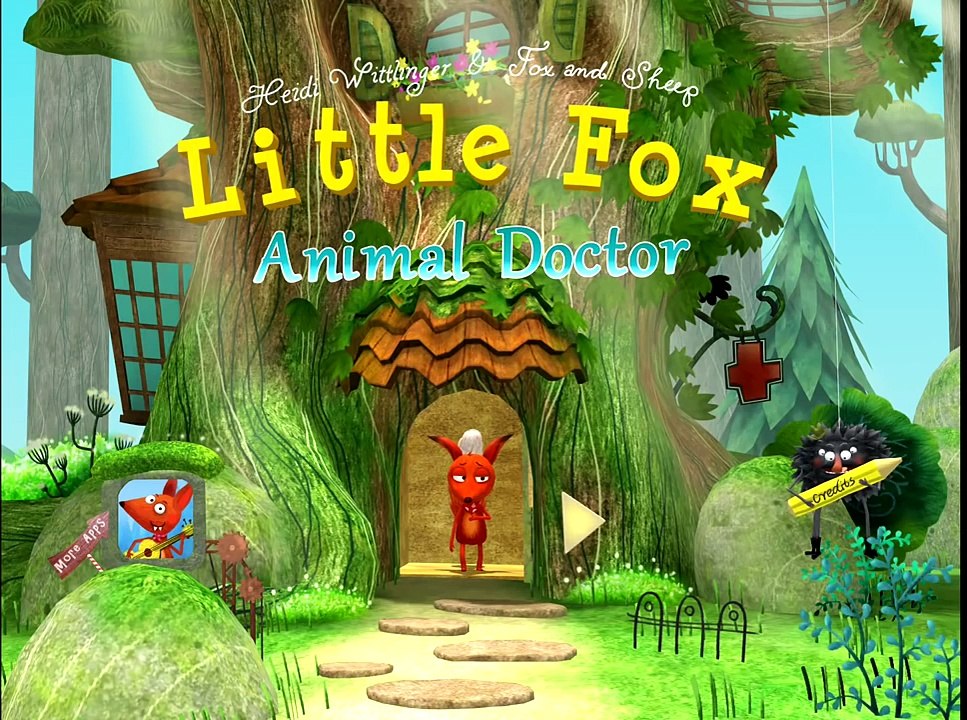 Little Fox Animal Doctor - Best iPad app demo for kids - Ellie