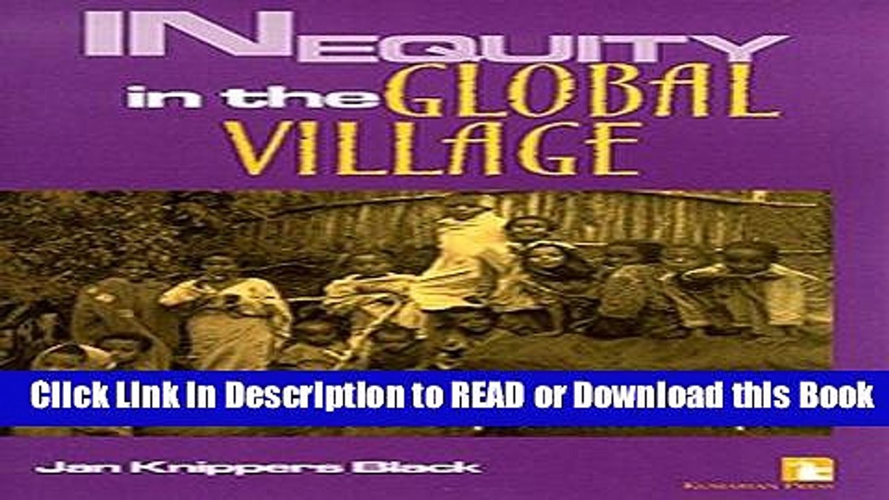 PDF Online Inequity in the Global Village: Recycled Rhetoric and Disposable People Online PDF