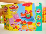 Play Doh Twirl n Twister Ice Cream Sweet Shoppe Play Dough Lollipops Plastilina Frozen Ba