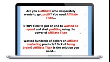 [BEST] Affiliate Titan 3 Review- JVZoo, ClickBank + Google & YouTube = $2,654 Today