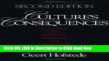 PDF Online Culture s Consequences: Comparing Values, Behaviors, Institutions and Organizations