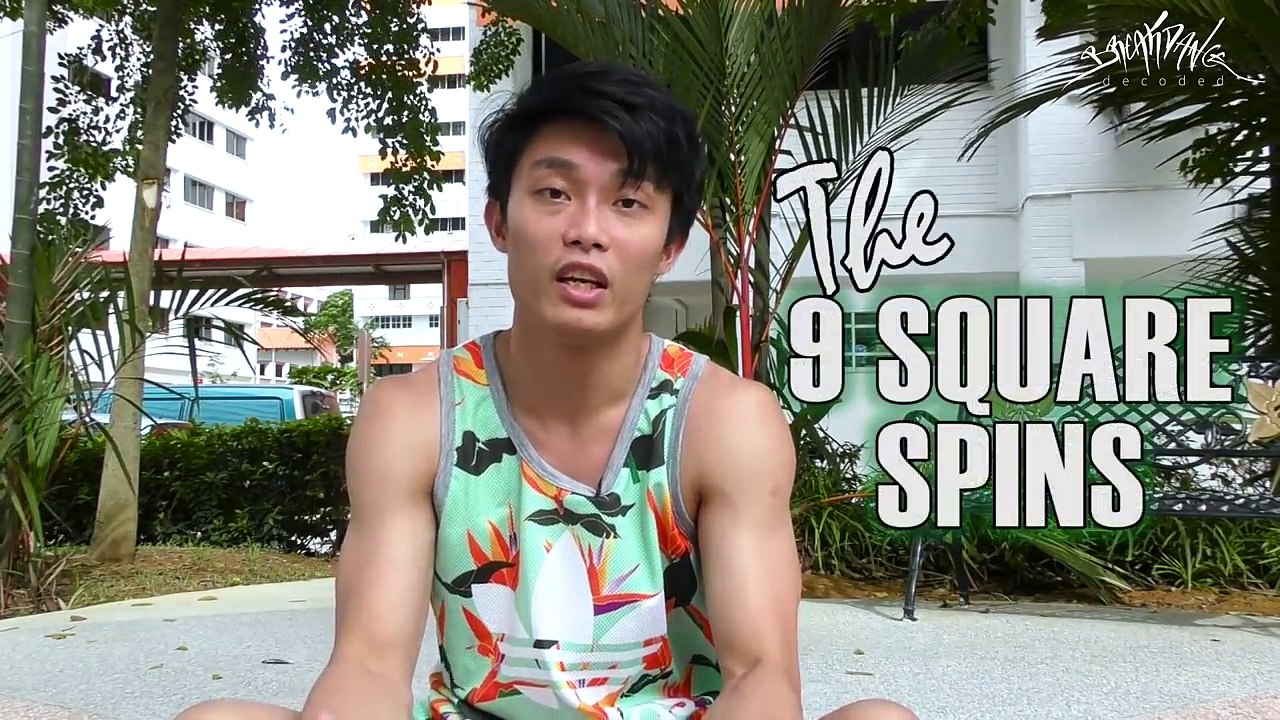Top Rock Tutorial - 9 Square Spins - BreakDance Decoded