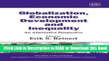 Best PDF Globalization, Economic Development and Inequality: An Alternative Perspective (New