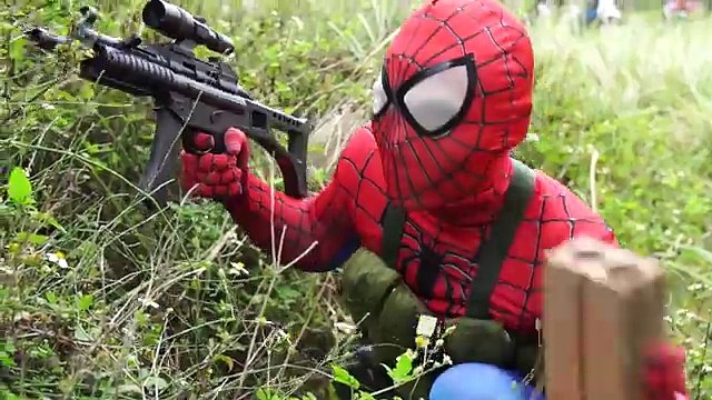 Joker kidnap Snow White Spiderman Guns Venom Police arrest Baby Hulk Frozen Elsa Superhero funny