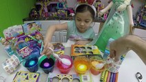 COLORING EASTER EGGS with Frozen Stickers & Zootopia PAAS Kit   Giant Crayons Surprise Egg