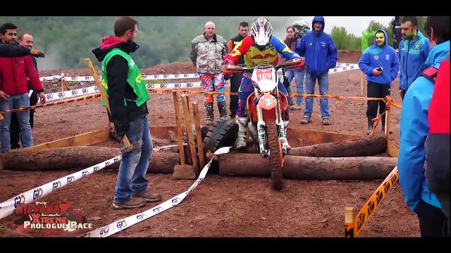 Très dur chemin Enduro course