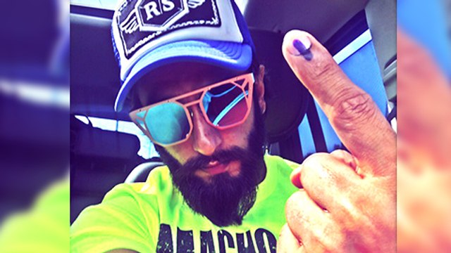 Ranveer Singh Cast His Vote With Father And Appeals Public To Vote | BMC Elections 2017