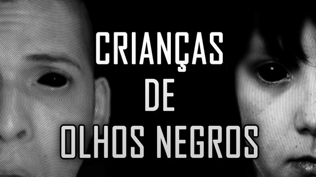 Crianças De Olhos Negros.