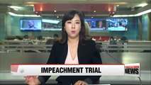 Date of last impeachment hearing hinges on President Park