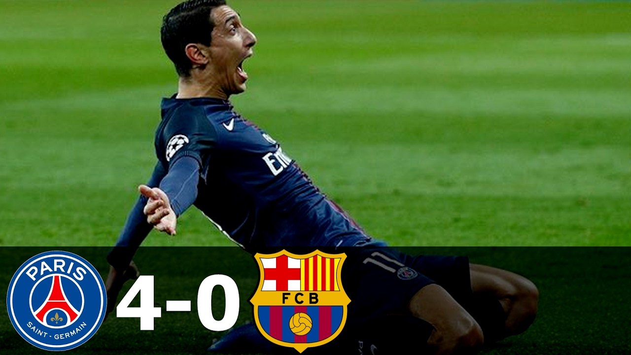 Paris Saint Germain vs Barcelona 4 0 All Goals Highlights UCL 14 02 2017 HD (1)