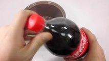 Finger Family | DIY How To Make Real Big Coca Cola Gummy Pudding Learn Colors Slime Clay