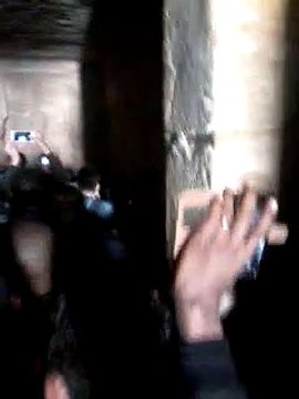 لحظة تعامد الشمس على قدس الأقداس في معبد أبو سمبل