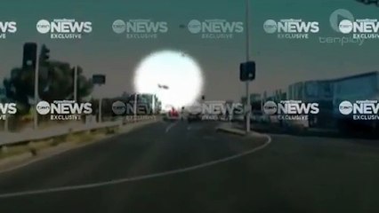 The Moment Plane Carrying Five Golfers Crashes Into Mall After Take-Off From Essendon Airport