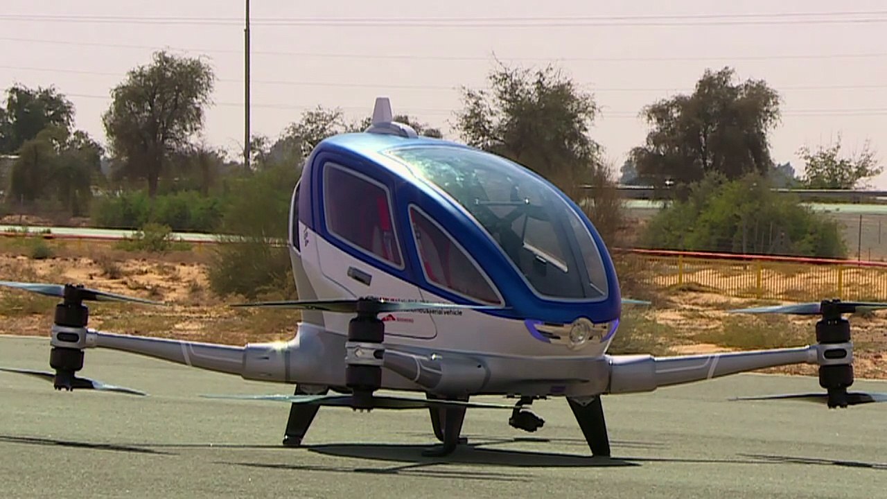 Mit dem Drohnen-Taxi durch die Luft