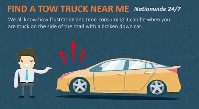 Tow Truck Near Me - 24-7 Emergency Towing Services