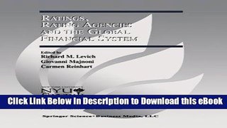 eBook Free Ratings, Rating Agencies and the Global Financial System (The New York University