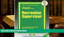 Popular Book  Recreation Supervisor(Passbooks) (Career Examination Passbooks)  For Full