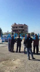 Banorë e Zharrzës mbërrijnë në Grabian të Lushnjes