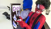 Superhero Superstars PART 2! - Spiderman vs Frozen Elsa vs Pink Spidergirl - Funny Superhe