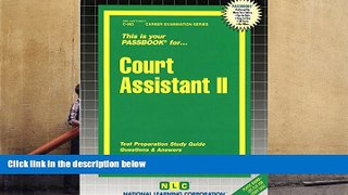 Popular Book  Court Assistant II(Passbooks) (Career Examination Series)  For Trial