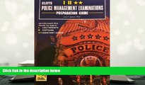 Best Ebook  Police Management Examinations (Cliffs Test Prep)  For Trial