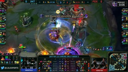 Immortals vs Echo Fox Highlights All Games - NA LCS W5D3 Spring 2017 - IMT vs FOX All Games-PtWeyD14Pps