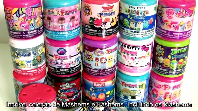 BRINQUEDOS SURPRESA MASHEMS & FASHEMS em Portugues BR TOYSBR _ SURPRISE Mashems Fashems Toys-LRdy024Aud0