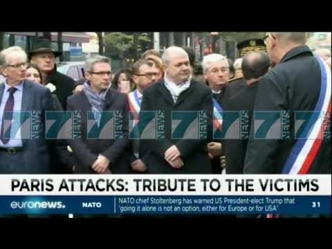 PERKUJTOHET NJE VJETORI I SULMEVE TERRORISTE NE PARIS - News, Lajme - Kanali 7