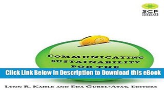 eBook Free Communicating Sustainability for the Green Economy Free Online