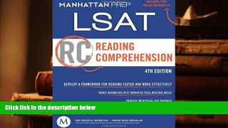 Best Ebook  Reading Comprehension: LSAT Strategy Guide, 4th Edition  For Trial