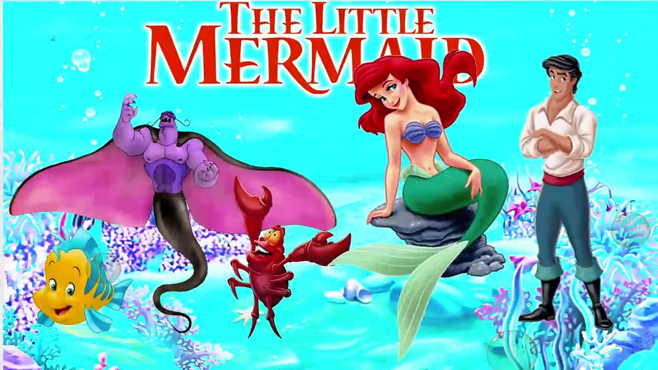 Little Mermaid Finger Family Song ★ Disney Princess Daddy Finger ★ #Children #Toys #Nurser