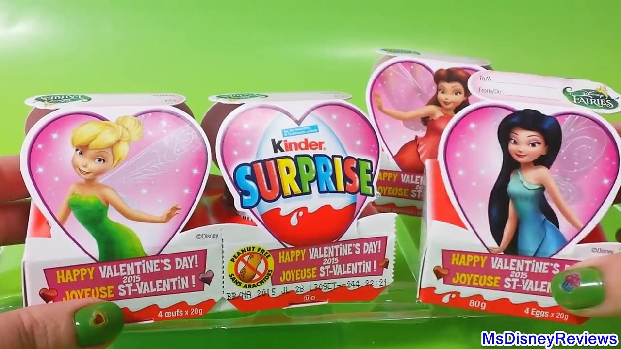Kinder Surprise eggs Disney Fairies Limited edition uncover Tinkerbell friends