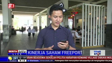 Polemik Izin Usaha Menekan Saham Freeport
