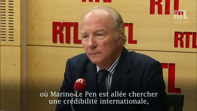 Marine Le Pen refuse de se voiler au Liban : C'est contradictoire , estime Brice Hortefeux