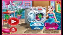 Disney Frozen Games - Elsa Laundry Day - Disney Princess Games for Girls