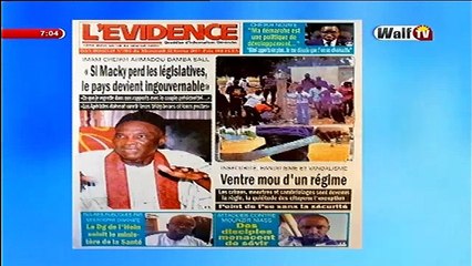 Revue de presse Walftv du 22 février 2017