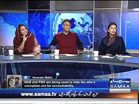 Nab Ka Boss Kaun - Nadeem Malik's Simple Question Bamboozled Maiza Hameed