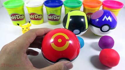 Play Doh Pokémon Go and Learn Colors with Picachu & Creative f