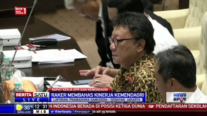 Rapat Kerja DPR dan Kemendagri