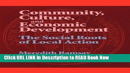 PDF Online Community, Culture, and Economic Development (Suny Series, Democracy in American