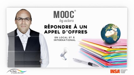FUN MOOC : Répondre à un appel d'offres local ou international