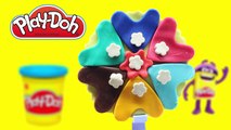 Play doh and Peppa Pig Toys! - Make heart ice-cream play-doh frozen kidS