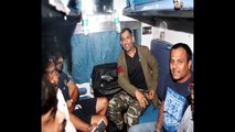 Ms Dhoni was traveling by train after 13 years