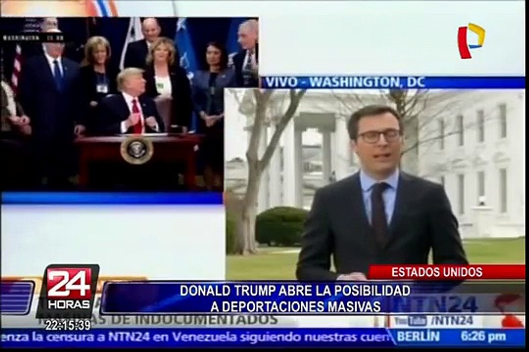 EEUU: Donald Trump abre posibilidad a deportaciones masivas
